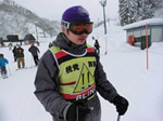愛の輪 障害者スキー研修のボランティア